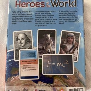 Heroes of the World Game Board.